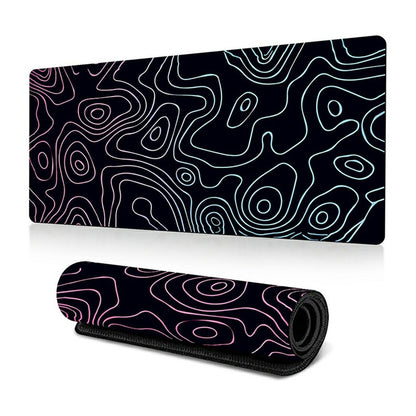 300 x 600 x 2mm Creative Large Mouse Pad Abstract Pattern Desk Mouse Mat
