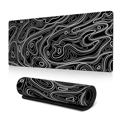 300 x 600 x 2mm Creative Large Mouse Pad Abstract Pattern Desk Mouse Mat