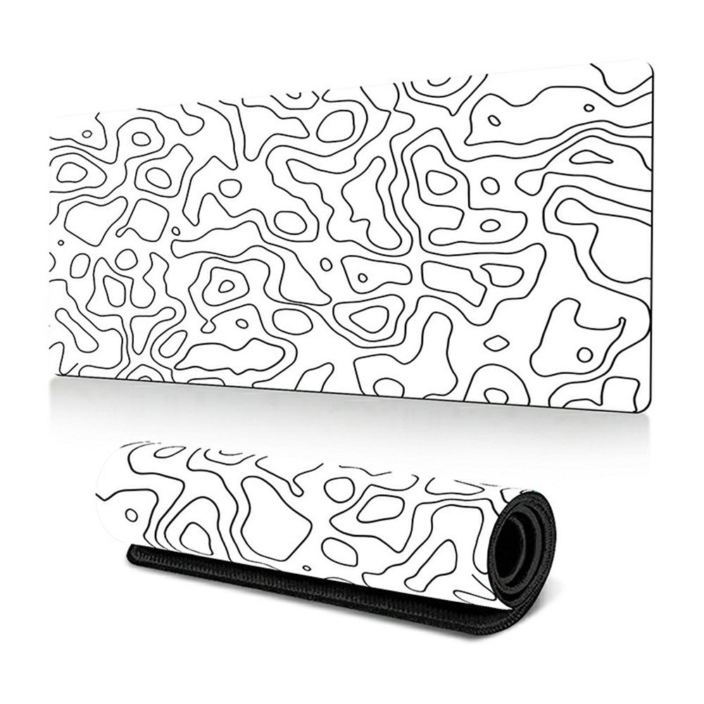 300 x 600 x 2mm Creative Large Mouse Pad Abstract Pattern Desk Mouse Mat