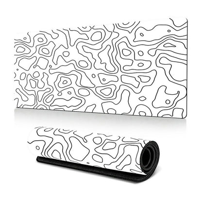 300 x 600 x 2mm Creative Large Mouse Pad Abstract Pattern Desk Mouse Mat