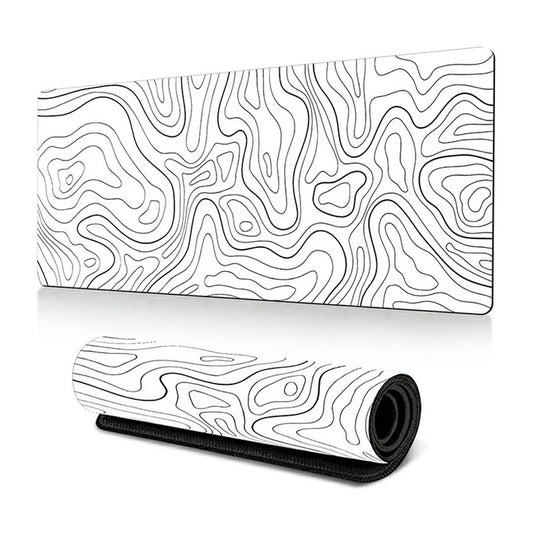 300 x 600 x 3mm Creative Abstract Pattern Mouse Pad Desk Large Mouse Mat