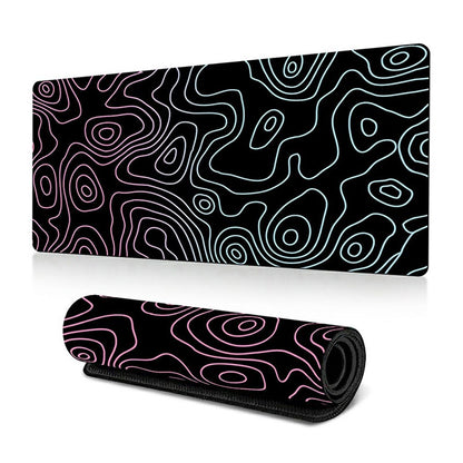 300 x 600 x 3mm Creative Abstract Pattern Mouse Pad Desk Large Mouse Mat