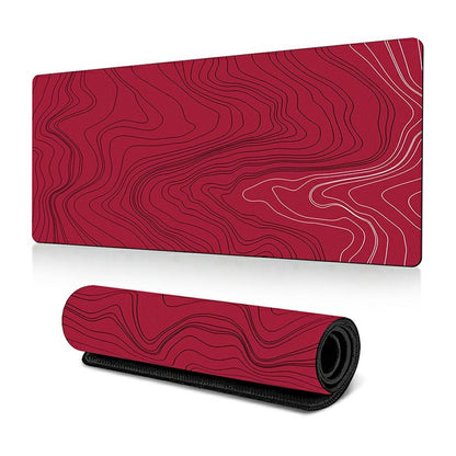 300 x 600 x 3mm Abstract Pattern Rubber Mouse Pad Non-Slip Large Mouse Mat