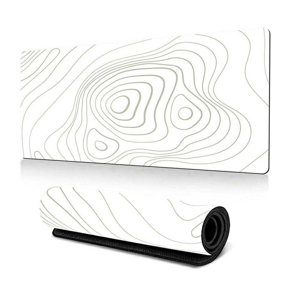 300 x 600 x 3mm Abstract Pattern Rubber Mouse Pad Non-Slip Large Mouse Mat