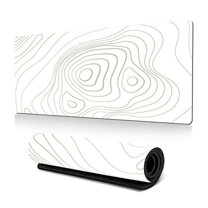 300 x 600 x 3mm Abstract Pattern Rubber Mouse Pad Non-Slip Large Mouse Mat