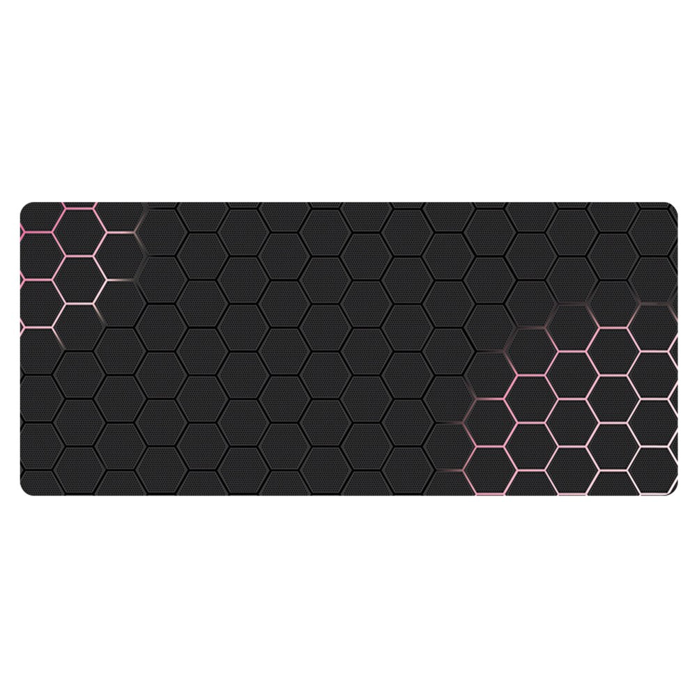 300x600x2mm Honeycomb Pattern Rubber Mouse Pad Anti-skid Computer Desktop Mat