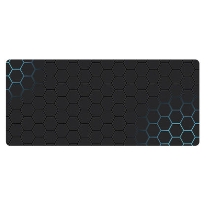 300x600x2mm Honeycomb Pattern Rubber Mouse Pad Anti-skid Computer Desktop Mat