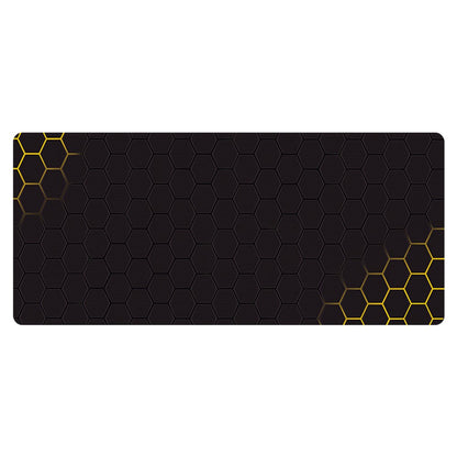 300x600x2mm Honeycomb Pattern Rubber Mouse Pad Anti-skid Computer Desktop Mat