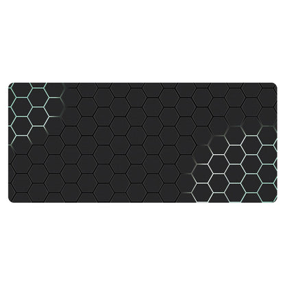 300x600x3mm Honeycomb Pattern Mouse Pad Anti-skid Rubber Computer Desktop Mat