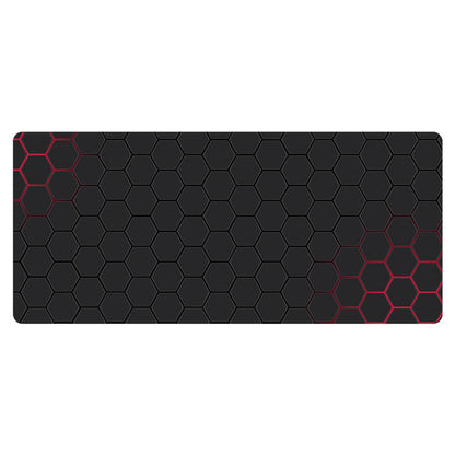 300x600x3mm Honeycomb Pattern Mouse Pad Anti-skid Rubber Computer Desktop Mat