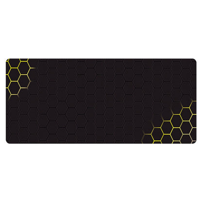 300x600x3mm Honeycomb Pattern Mouse Pad Anti-skid Rubber Computer Desktop Mat