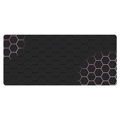 300x700x3mm Honeycomb Pattern Large Mouse Pad Anti-skid Rubber Desktop Mat
