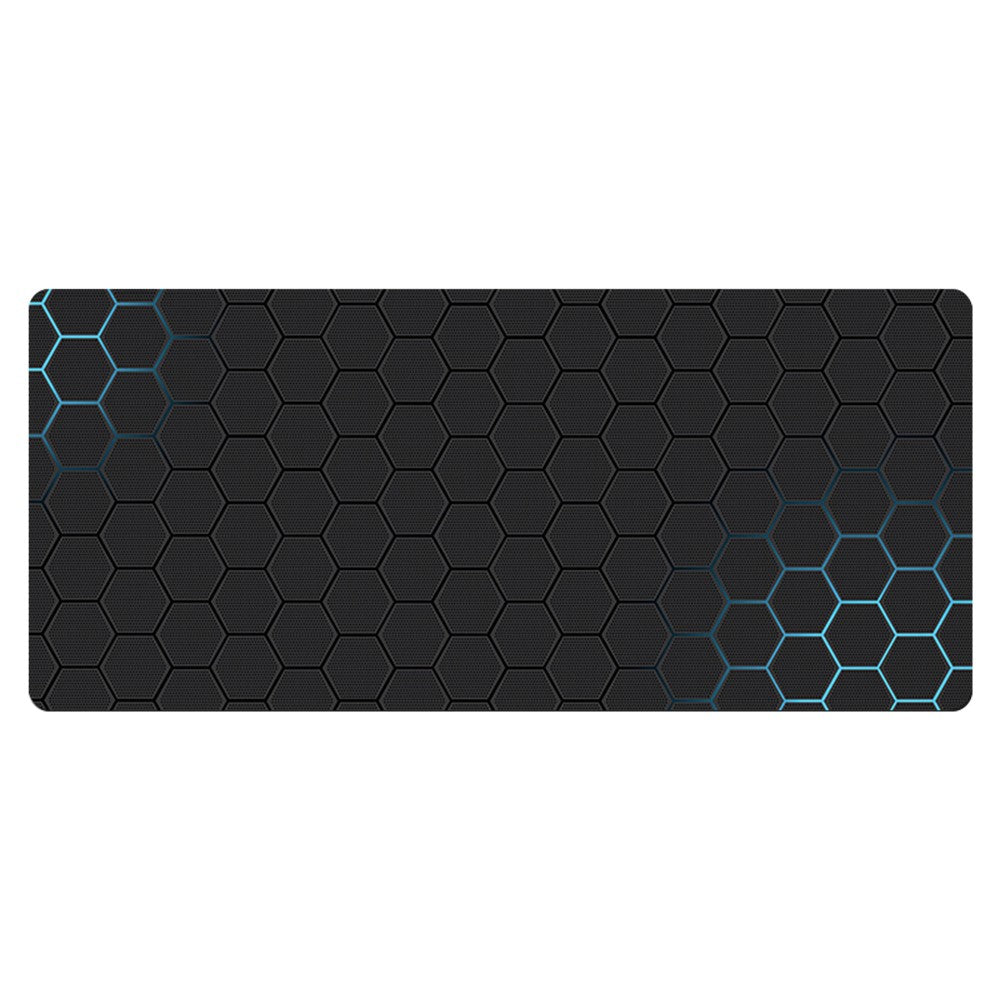 300x700x3mm Honeycomb Pattern Large Mouse Pad Anti-skid Rubber Desktop Mat