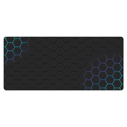 300x700x3mm Honeycomb Pattern Large Mouse Pad Anti-skid Rubber Desktop Mat