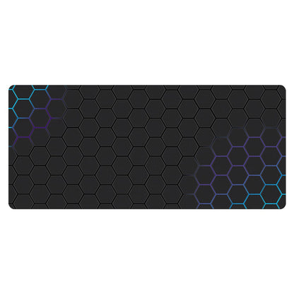 300x700x3mm Honeycomb Pattern Large Mouse Pad Anti-skid Rubber Desktop Mat
