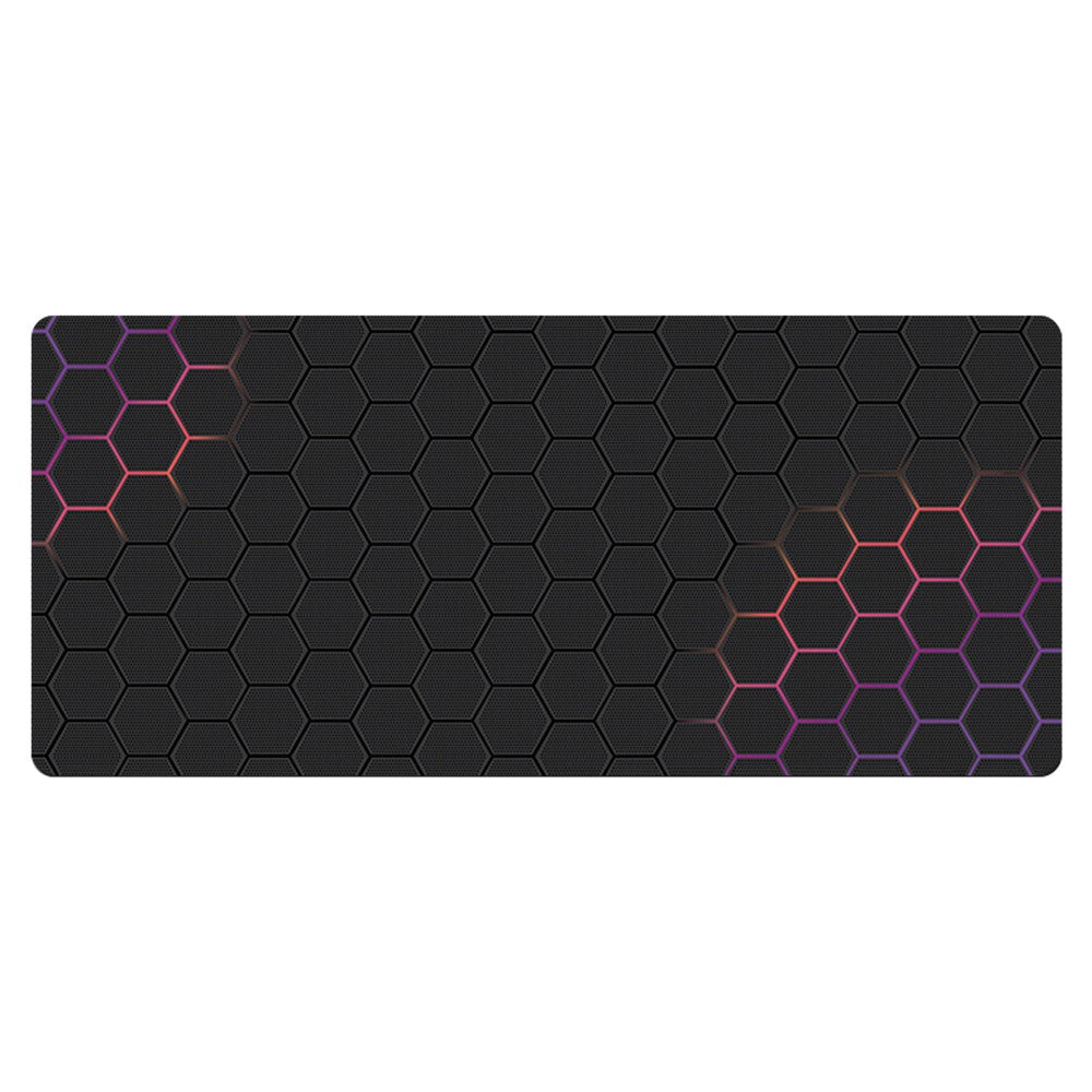 300x700x3mm Honeycomb Pattern Large Mouse Pad Anti-skid Rubber Desktop Mat