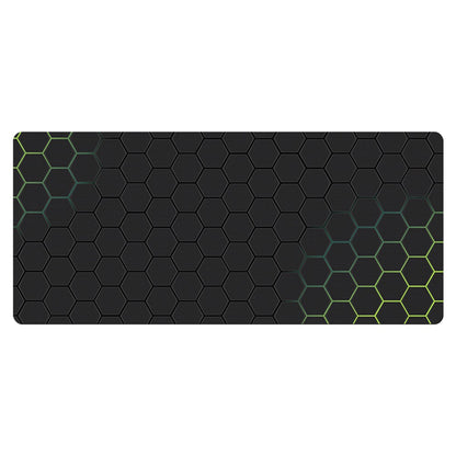 300x700x3mm Honeycomb Pattern Large Mouse Pad Anti-skid Rubber Desktop Mat