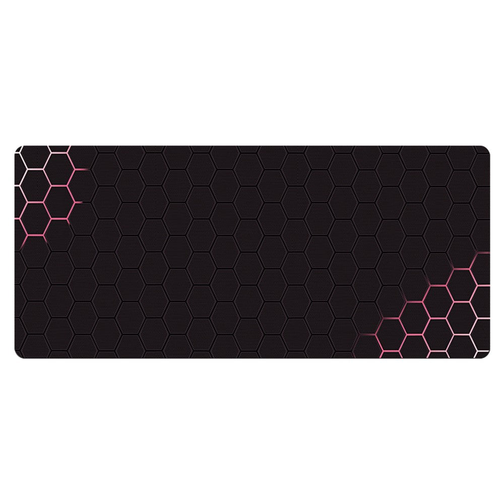 300x700x3mm Honeycomb Pattern Large Mouse Pad Anti-skid Rubber Desktop Mat