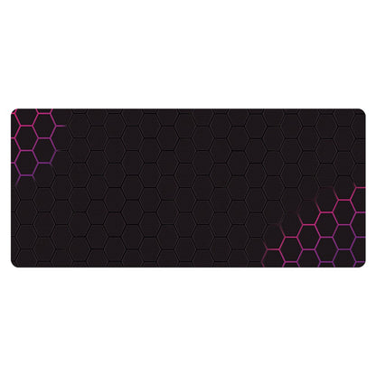 300x700x3mm Honeycomb Pattern Large Mouse Pad Anti-skid Rubber Desktop Mat