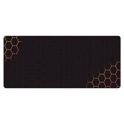 300x700x3mm Honeycomb Pattern Large Mouse Pad Anti-skid Rubber Desktop Mat