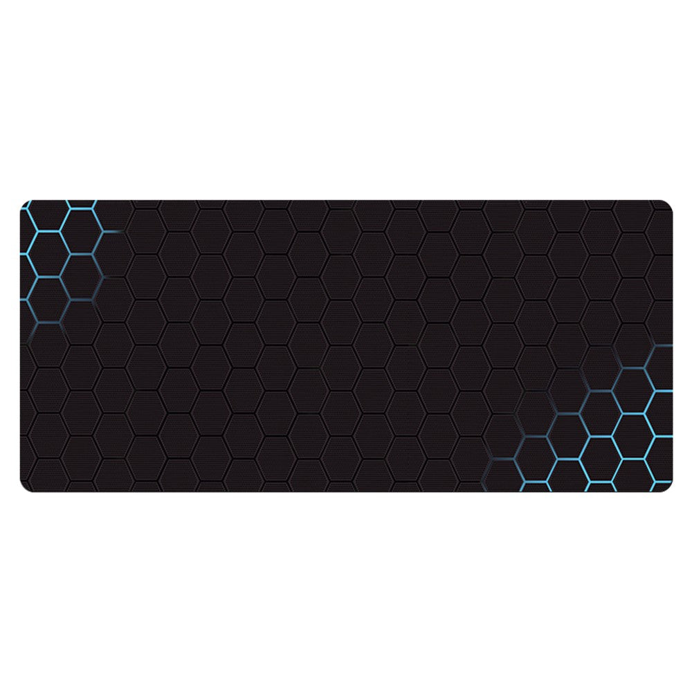 300x700x3mm Honeycomb Pattern Large Mouse Pad Anti-skid Rubber Desktop Mat