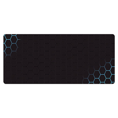 300x700x3mm Honeycomb Pattern Large Mouse Pad Anti-skid Rubber Desktop Mat