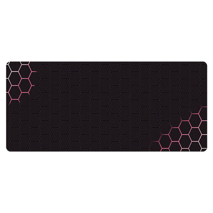 300x700x2mm Large Mouse Pad Honeycomb Pattern Anti-skid Rubber Desktop Mat