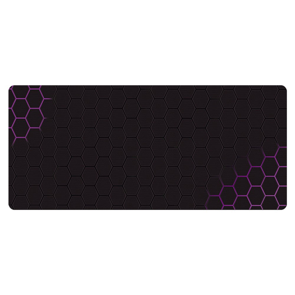 300x700x2mm Large Mouse Pad Honeycomb Pattern Anti-skid Rubber Desktop Mat