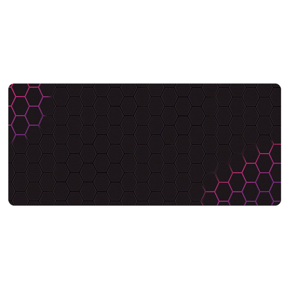 300x700x2mm Large Mouse Pad Honeycomb Pattern Anti-skid Rubber Desktop Mat