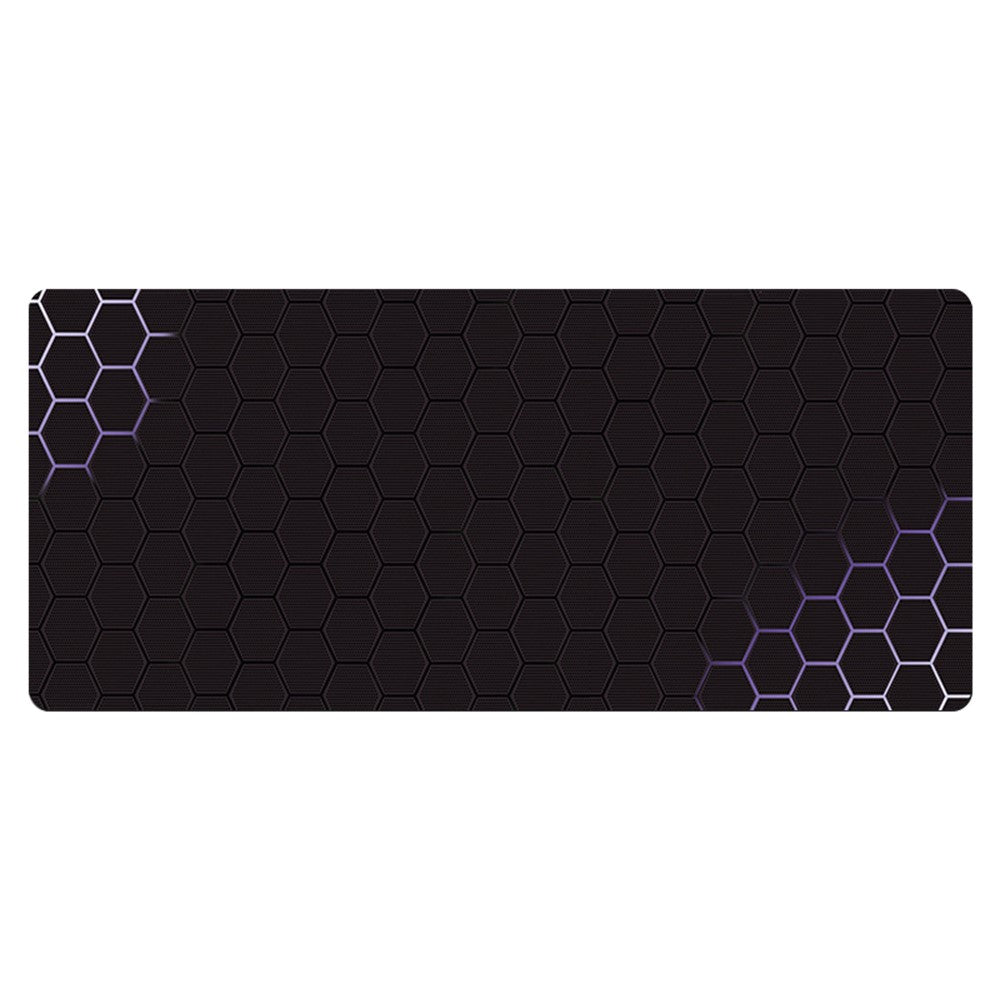 300x700x2mm Large Mouse Pad Honeycomb Pattern Anti-skid Rubber Desktop Mat