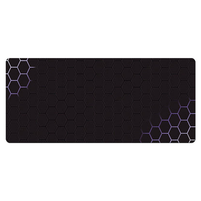 300x700x2mm Large Mouse Pad Honeycomb Pattern Anti-skid Rubber Desktop Mat