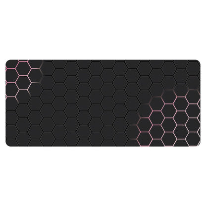 300x800x3mm Honeycomb Pattern Gaming Mouse Pad Rubber Anti-skid Desktop Mat