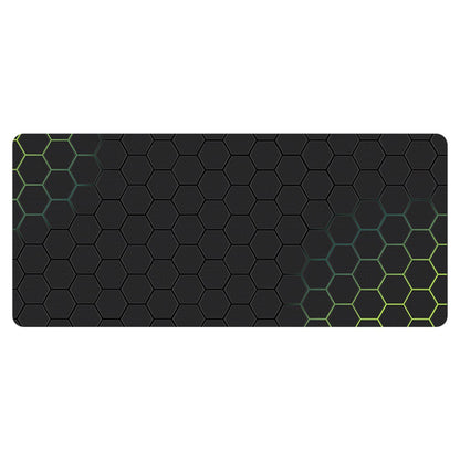 300x800x3mm Honeycomb Pattern Gaming Mouse Pad Rubber Anti-skid Desktop Mat