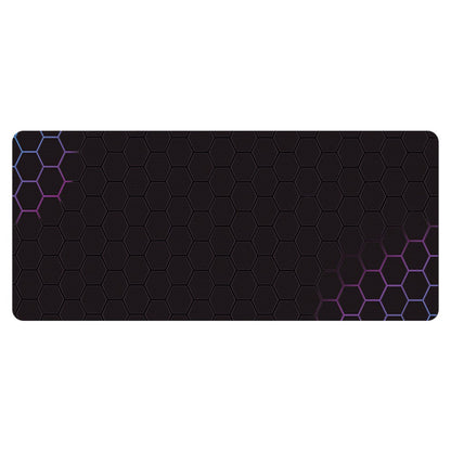 300x800x3mm Honeycomb Pattern Gaming Mouse Pad Rubber Anti-skid Desktop Mat
