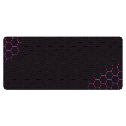 300x800x3mm Honeycomb Pattern Gaming Mouse Pad Rubber Anti-skid Desktop Mat