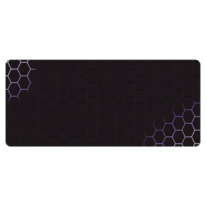 300x800x3mm Honeycomb Pattern Gaming Mouse Pad Rubber Anti-skid Desktop Mat