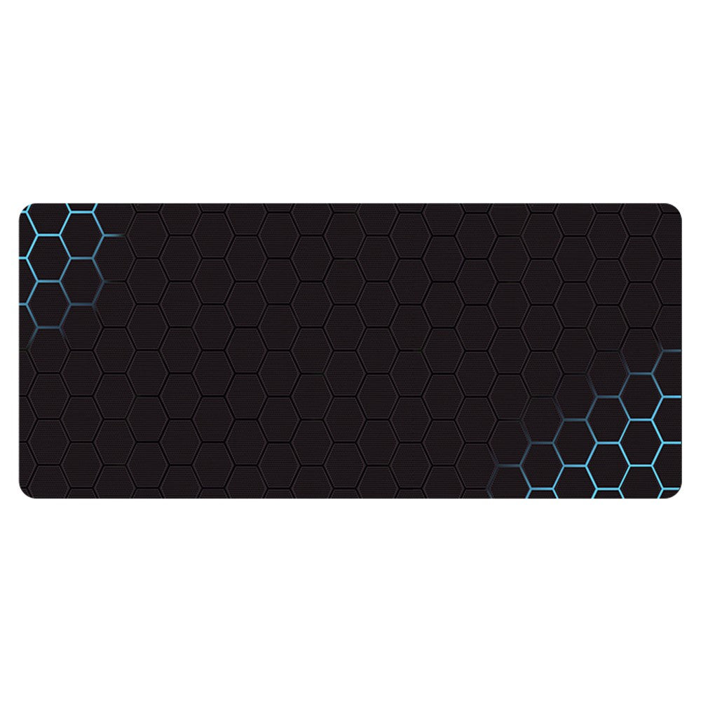 300x800x3mm Honeycomb Pattern Gaming Mouse Pad Rubber Anti-skid Desktop Mat