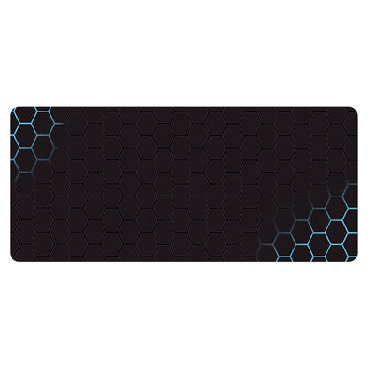 300x800x3mm Honeycomb Pattern Gaming Mouse Pad Rubber Anti-skid Desktop Mat
