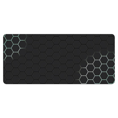 400x900x2mm Anti-skid Large Mouse Pad Honeycomb Pattern Gaming Desktop Mat