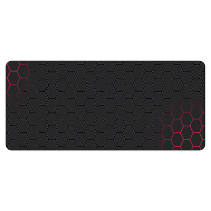400x900x2mm Anti-skid Large Mouse Pad Honeycomb Pattern Gaming Desktop Mat