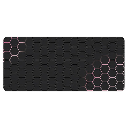 400x900x3mm Rubber Mouse Pad Honeycomb Pattern E-sport Gaming Desktop Mat