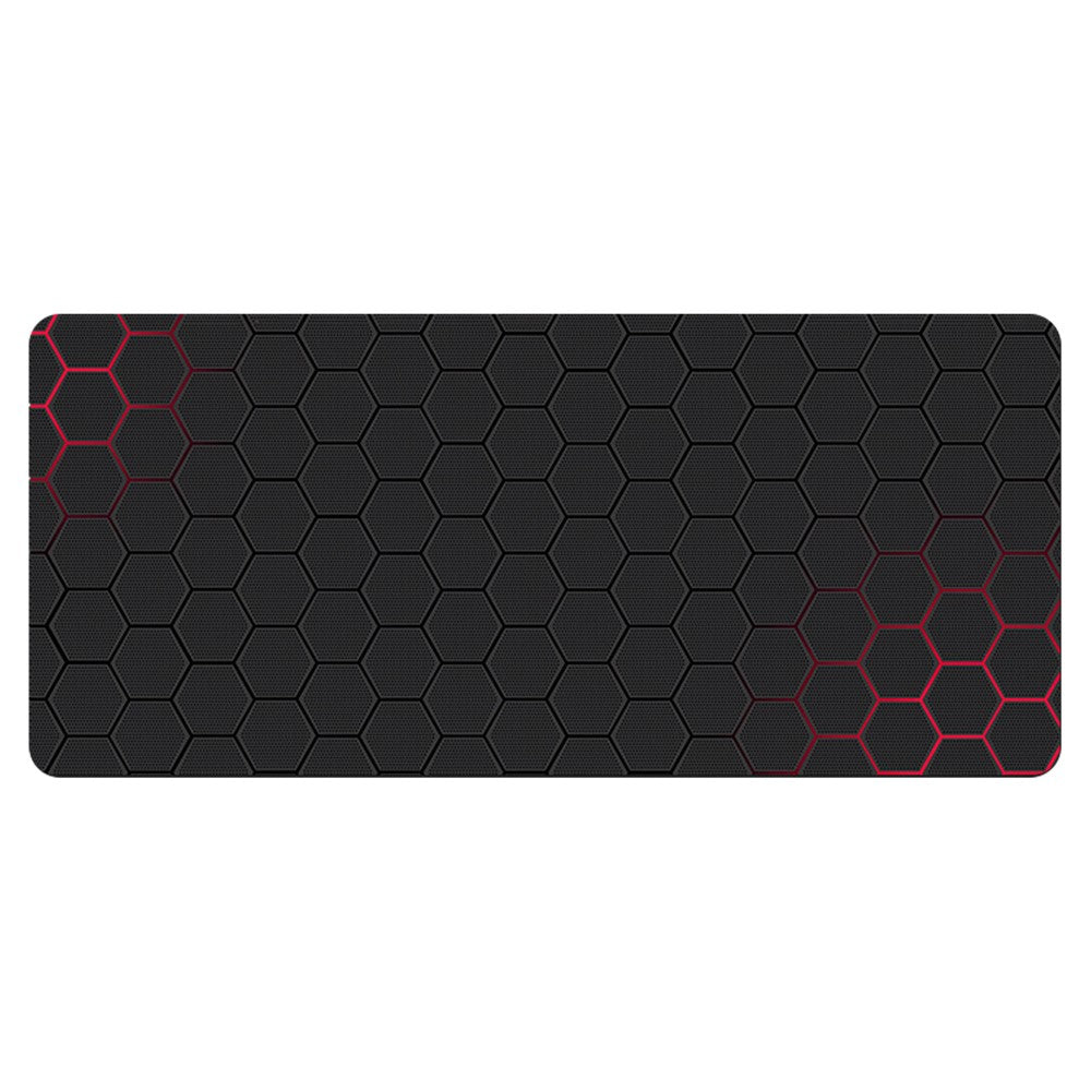 400x900x3mm Rubber Mouse Pad Honeycomb Pattern E-sport Gaming Desktop Mat