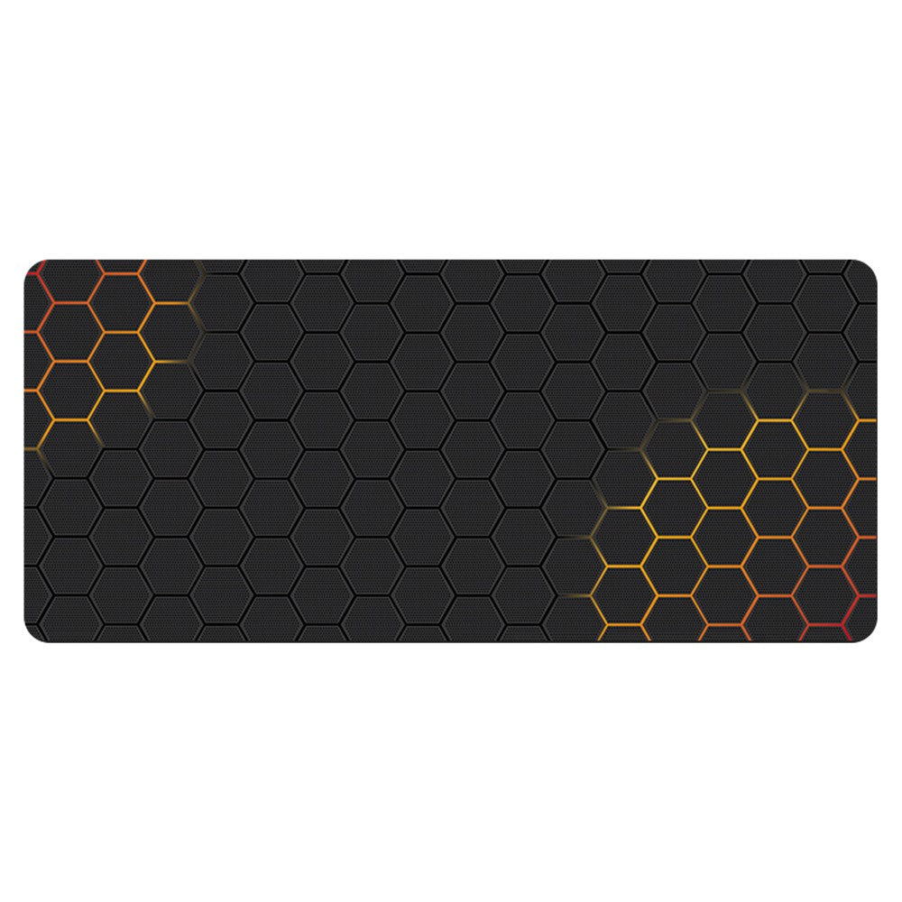400x900x3mm Rubber Mouse Pad Honeycomb Pattern E-sport Gaming Desktop Mat
