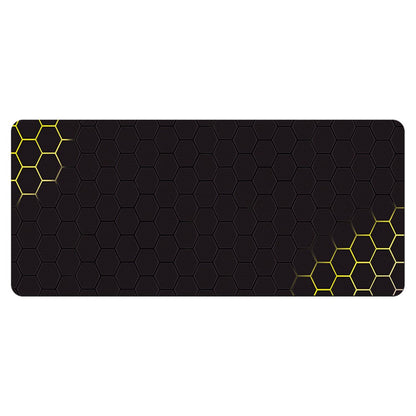 400x900x3mm Rubber Mouse Pad Honeycomb Pattern E-sport Gaming Desktop Mat
