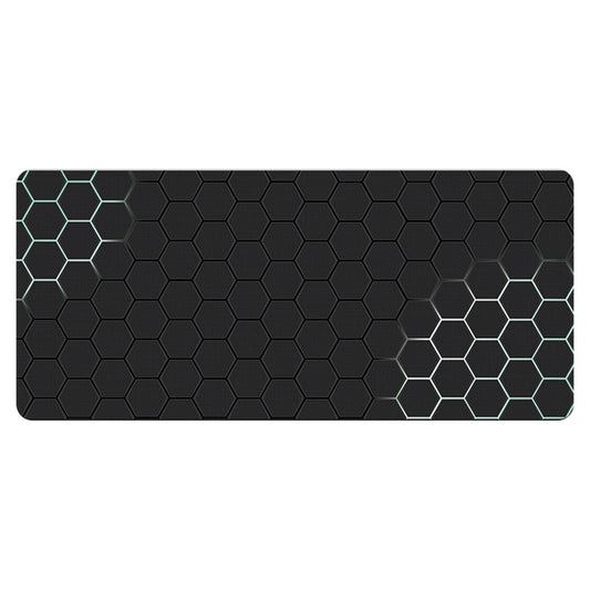 300x750x3mm Honeycomb Pattern Anti-slip Rubber Mouse Pad Computer Desktop Mat