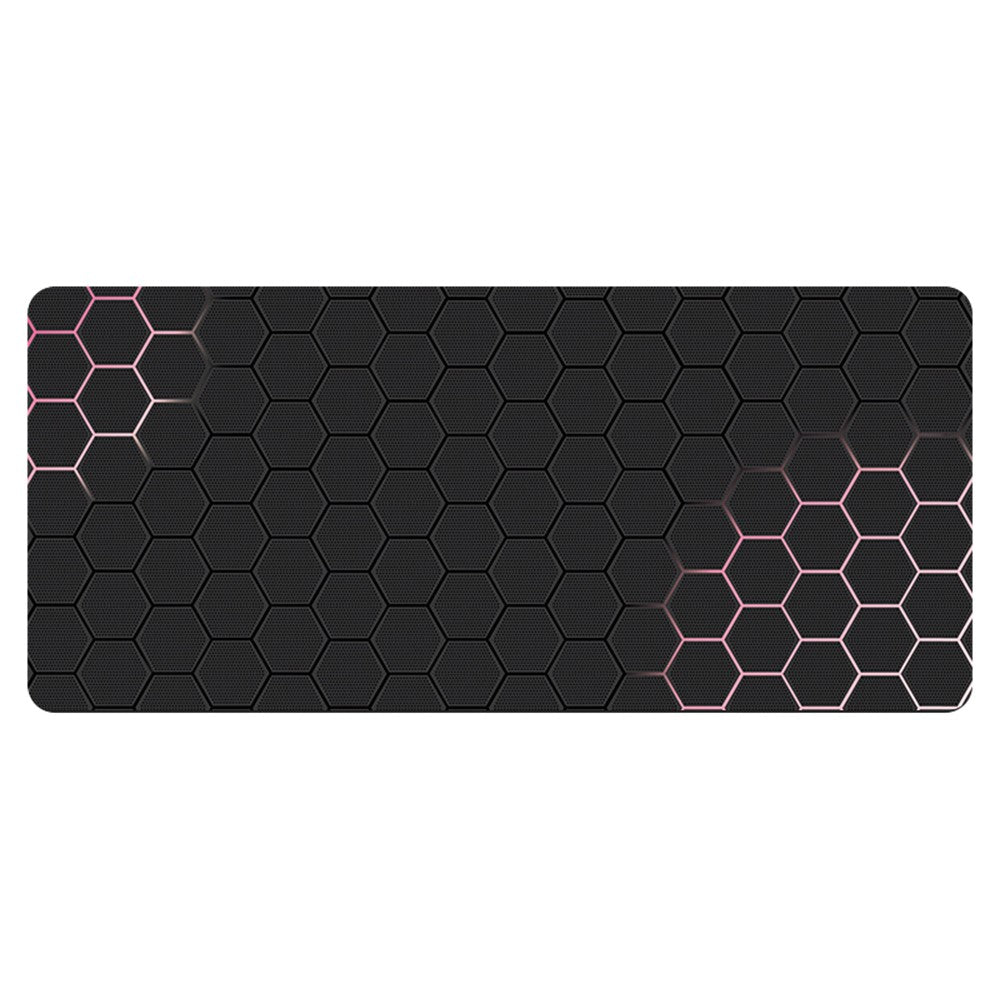 300x750x3mm Honeycomb Pattern Anti-slip Rubber Mouse Pad Computer Desktop Mat