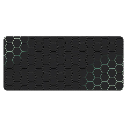 300x750x3mm Honeycomb Pattern Anti-slip Rubber Mouse Pad Computer Desktop Mat