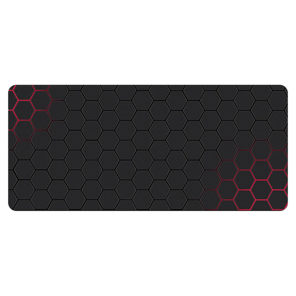 300x750x3mm Honeycomb Pattern Anti-slip Rubber Mouse Pad Computer Desktop Mat