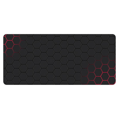 300x750x3mm Honeycomb Pattern Anti-slip Rubber Mouse Pad Computer Desktop Mat
