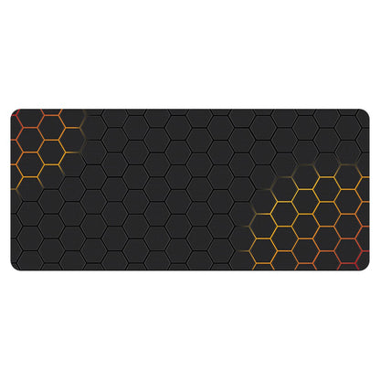 300x750x3mm Honeycomb Pattern Anti-slip Rubber Mouse Pad Computer Desktop Mat